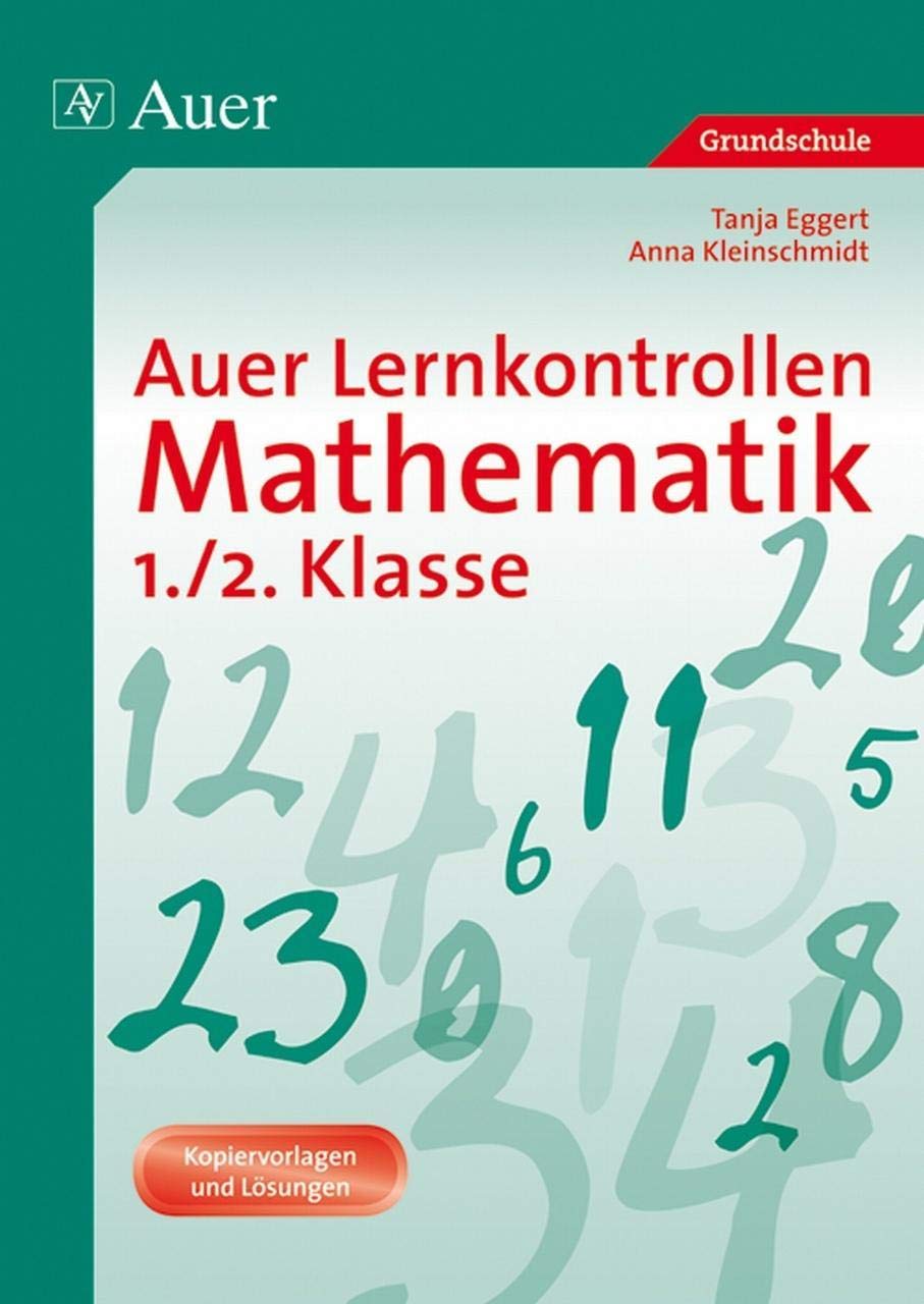 Auer Lernkontrollen Mathematik 1./2. Klasse Study Guides Books