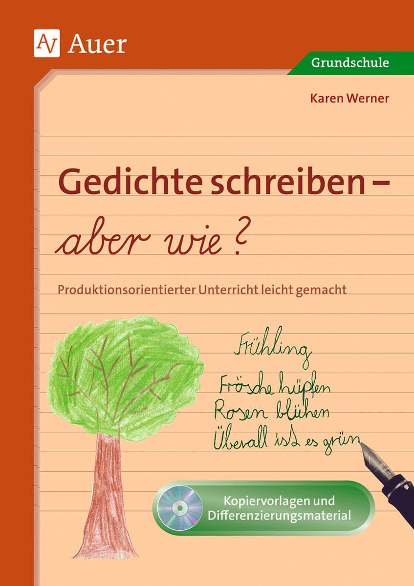 Gedichte schreiben - aber wie?: Produktionsorientierter Unterricht leicht gemacht (2. bis 4. Klasse) Professional & Reference Books