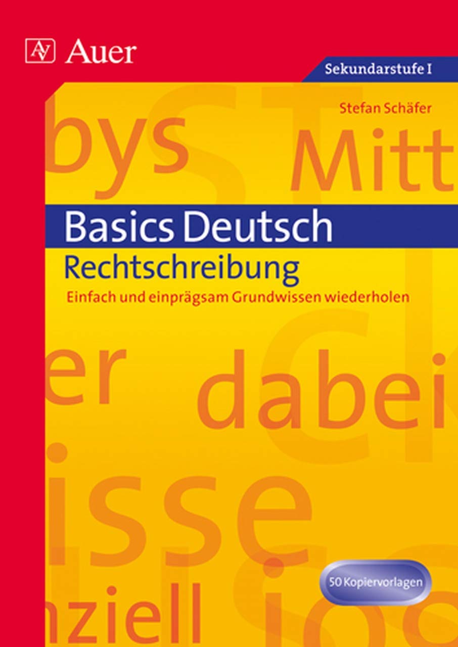 Basics Deutsch: Rechtschreibung Learning & Reference Books