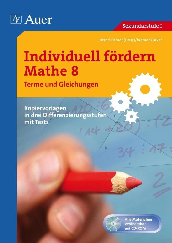 Individuell fördern Mathe 8 Terme und Gleichungen Learning & Reference