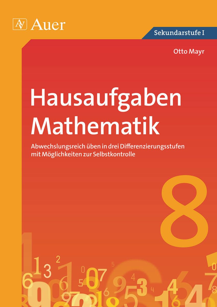 Hausaufgaben Mathematik Klasse 8 Study Guides