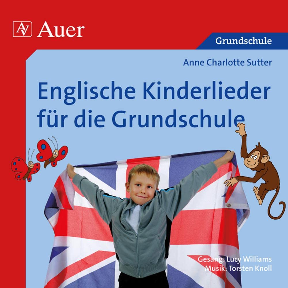 Englische Kinderlieder für die Grundschule: 12 englische Lieder zum Mitsingen und Zuhören (1. bis 4. Klasse) Foreign Languages ​​& Dictionaries