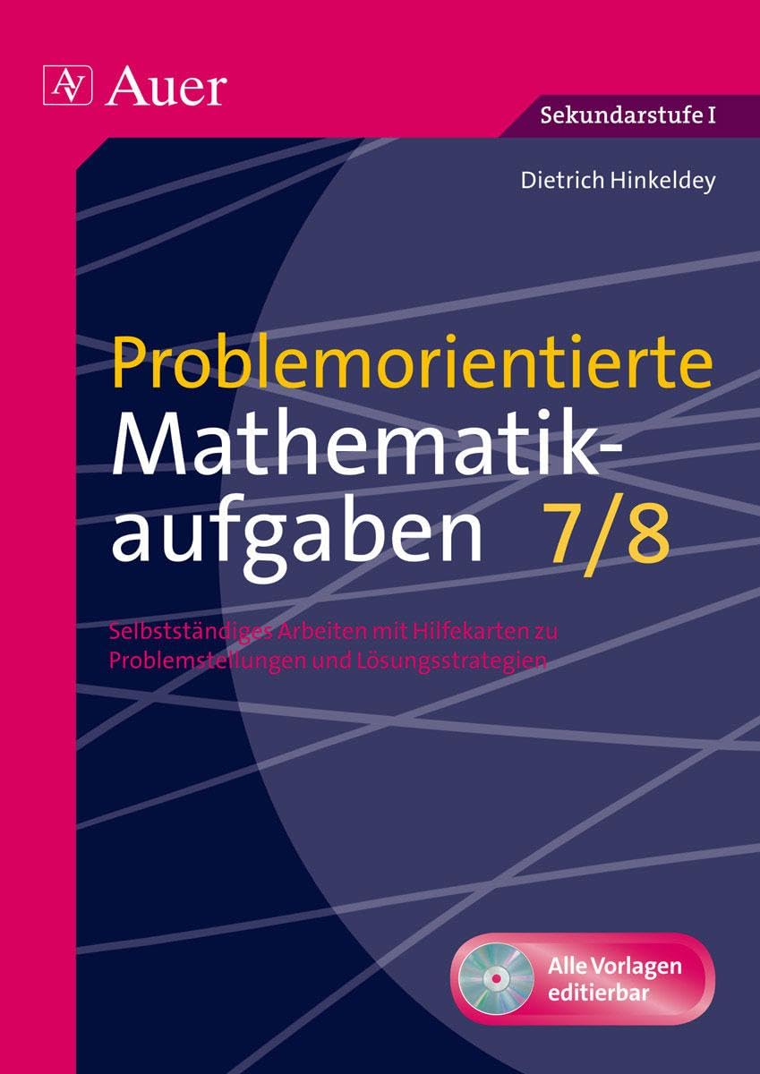 Problemorientierte Mathematikaufgaben Klasse 7/8 Learning & Reference