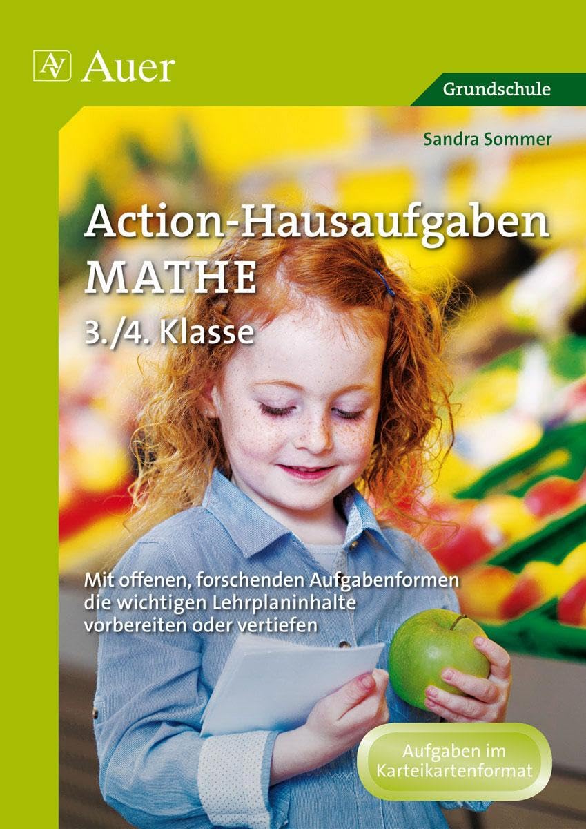 Action-Hausaufgaben Mathe 3+4 Learning & Reference