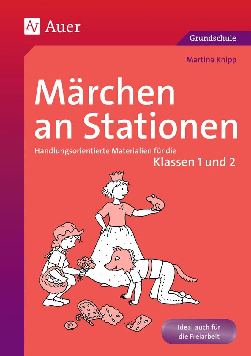 Märchen an Stationen Klasse 1/2 Fairy Tales & Legends