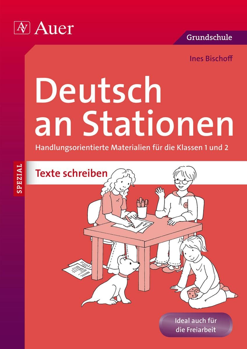 Deutsch an Stationen SPEZIAL: Texte schreiben 1/2: Handlungsorientierte Materialien für die Klassen 1 und 2 (Stationentraining Grundschule Deutsch) Learning & Reference