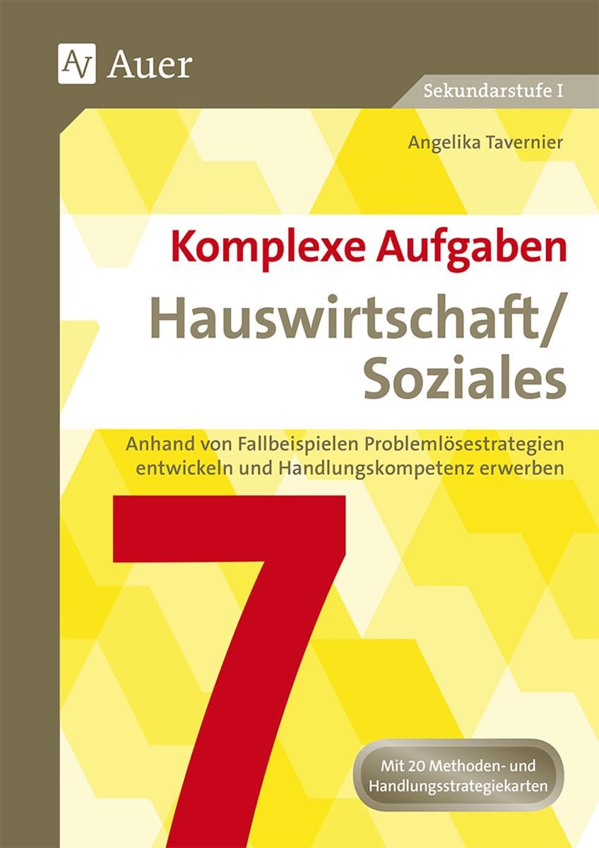 Komplexe Aufgaben Hauswirtschaft / Soziales 7 Professional & Reference Books
