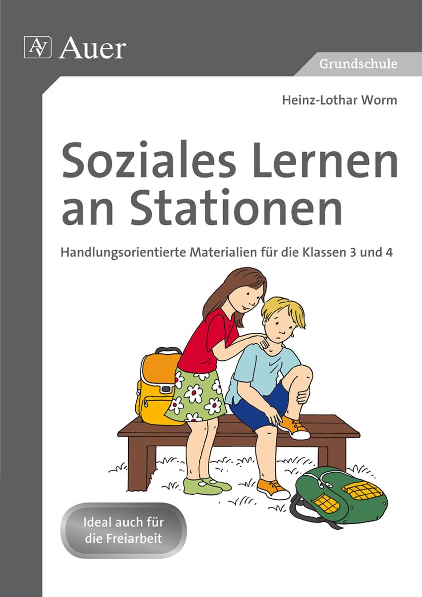 Soziales Lernen an Stationen 3-4: Handlungsorientierte Materialien für die Klassen 3 und 4 (Stationentraining Grundschule Sachunter.) Study Guides