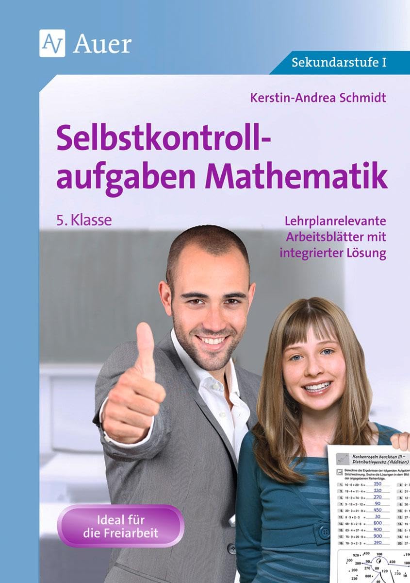 Selbstkontrollaufgaben Mathematik Klasse 5 Professional & Reference Books