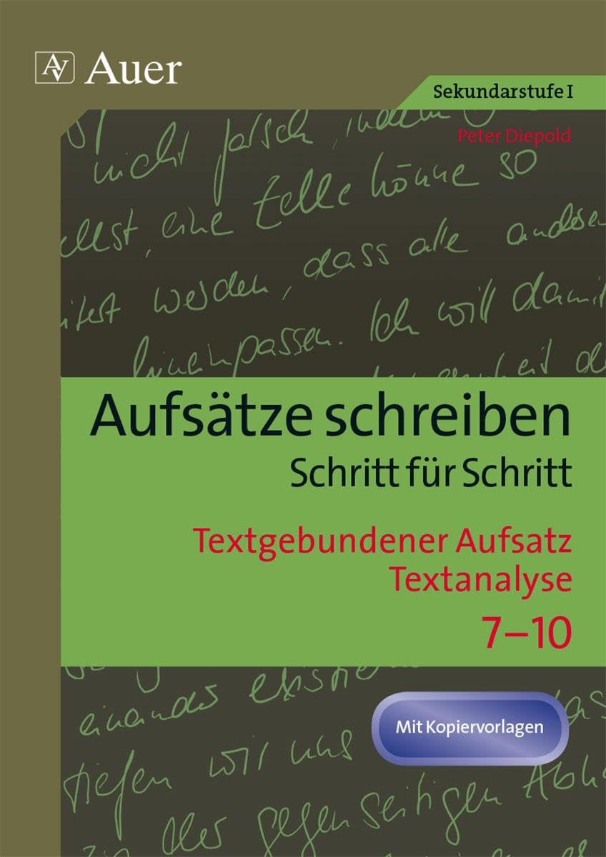 Product Image: Textgebundener Aufsatz - Textanalyse