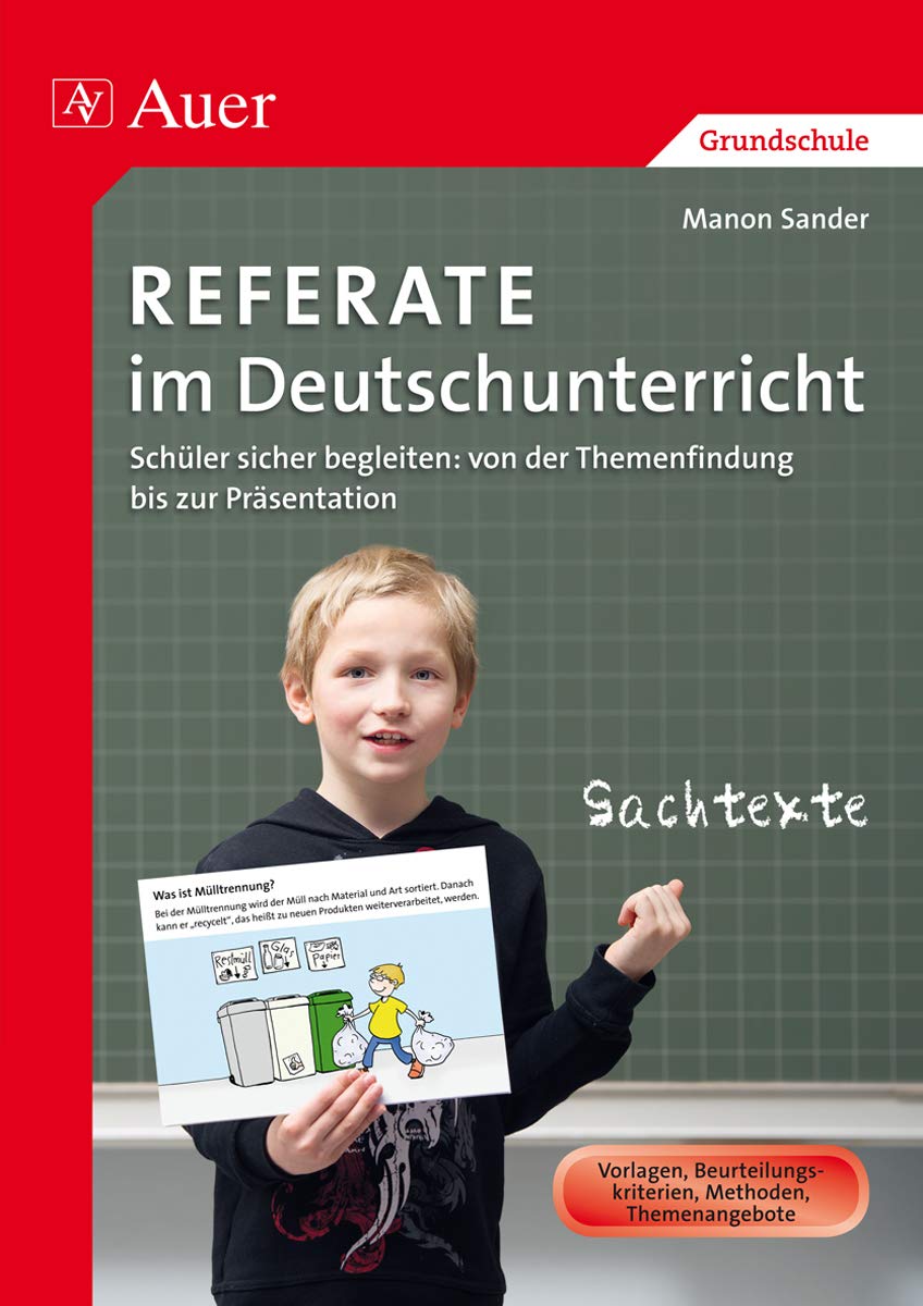 Product Image: Referate im Deutschunterricht