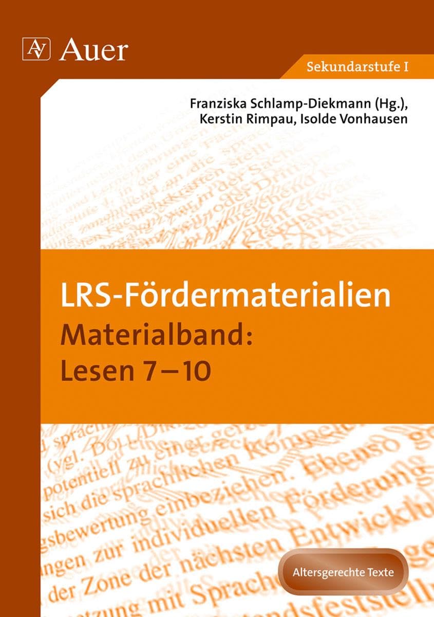 LRS-Fördermaterialien 4 Professional & Reference Books