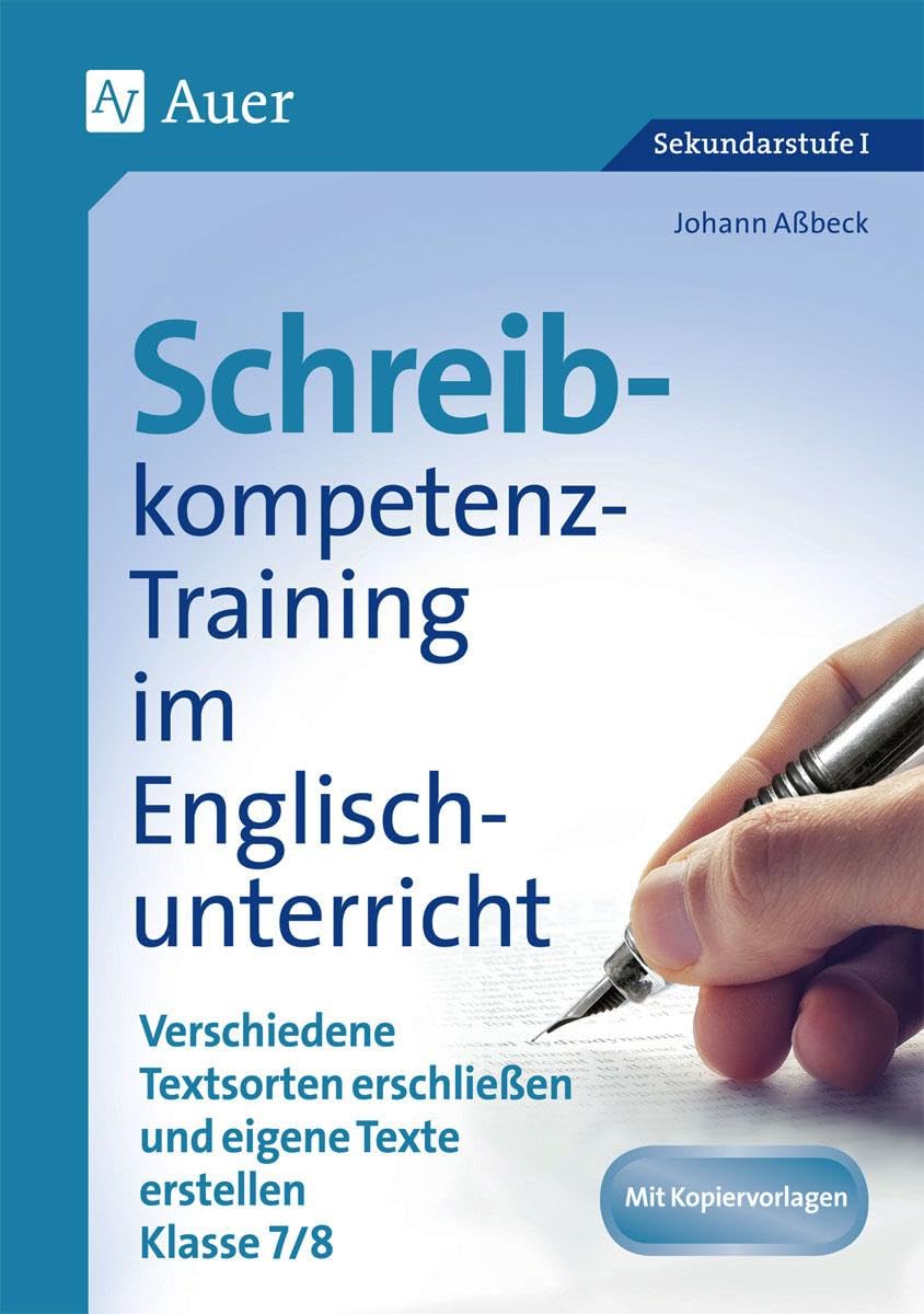 Product Image: Schreibkompetenz-Training in Englisch 7/8