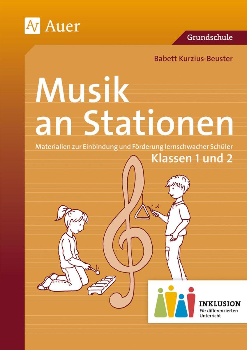 Musik an Stationen Inklusion 1/2 Klasse Professional & Reference Books
