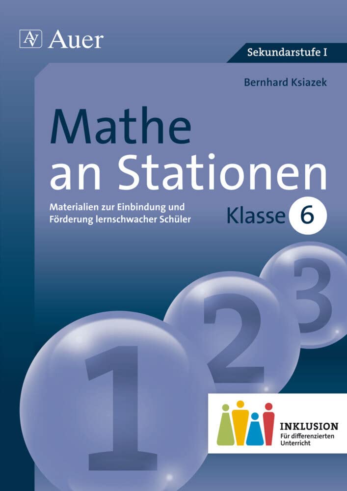 Mathe an Stationen 6 Inklusion book
