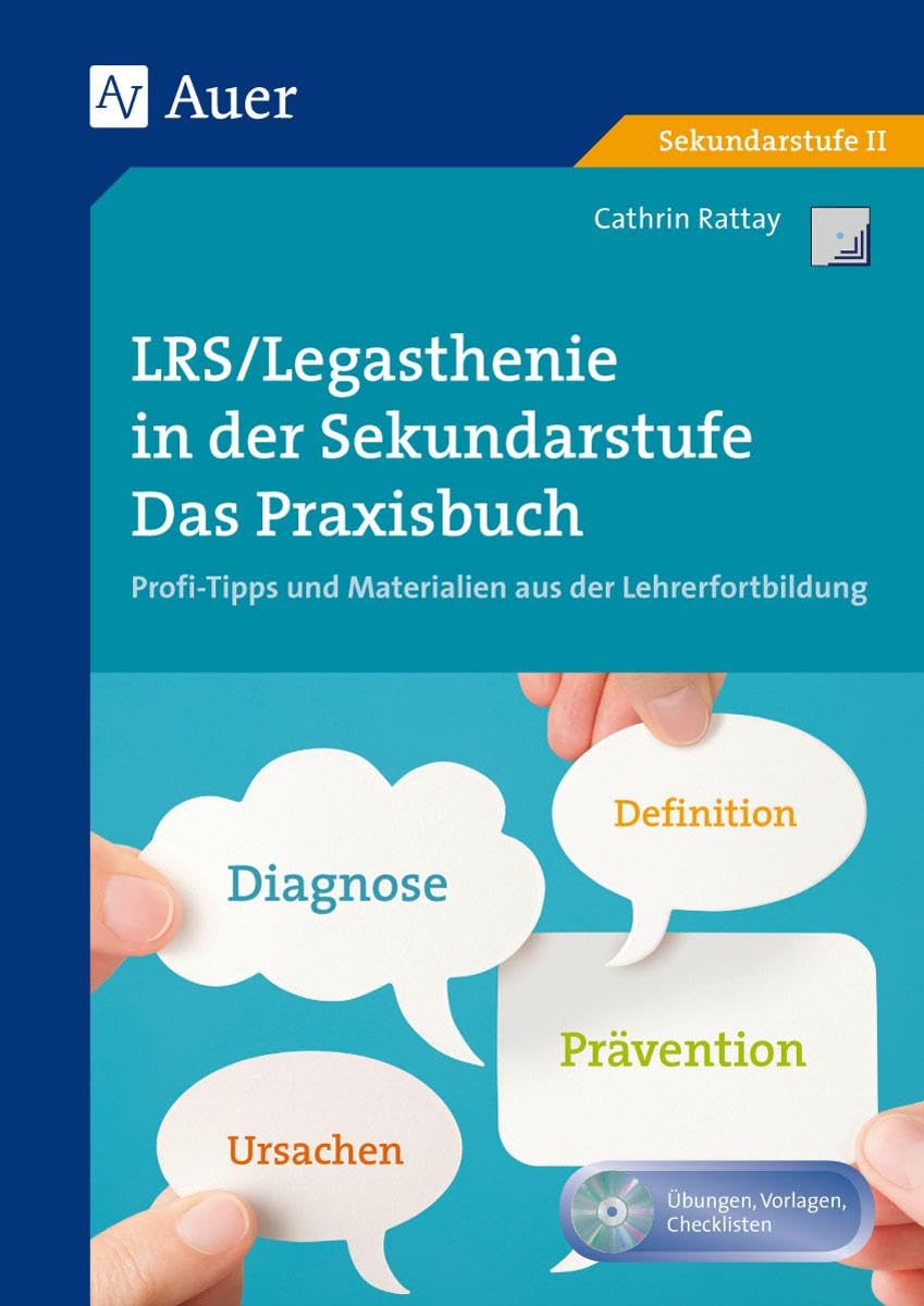 LRS - Legasthenie in der Sekundarstufe: Das Praxisbuch - Profitipps und Materialien aus der Lehrerfortbildung (5. bis 9. Klasse) (Querenburg-Praxisbücher) Professional & Reference Books