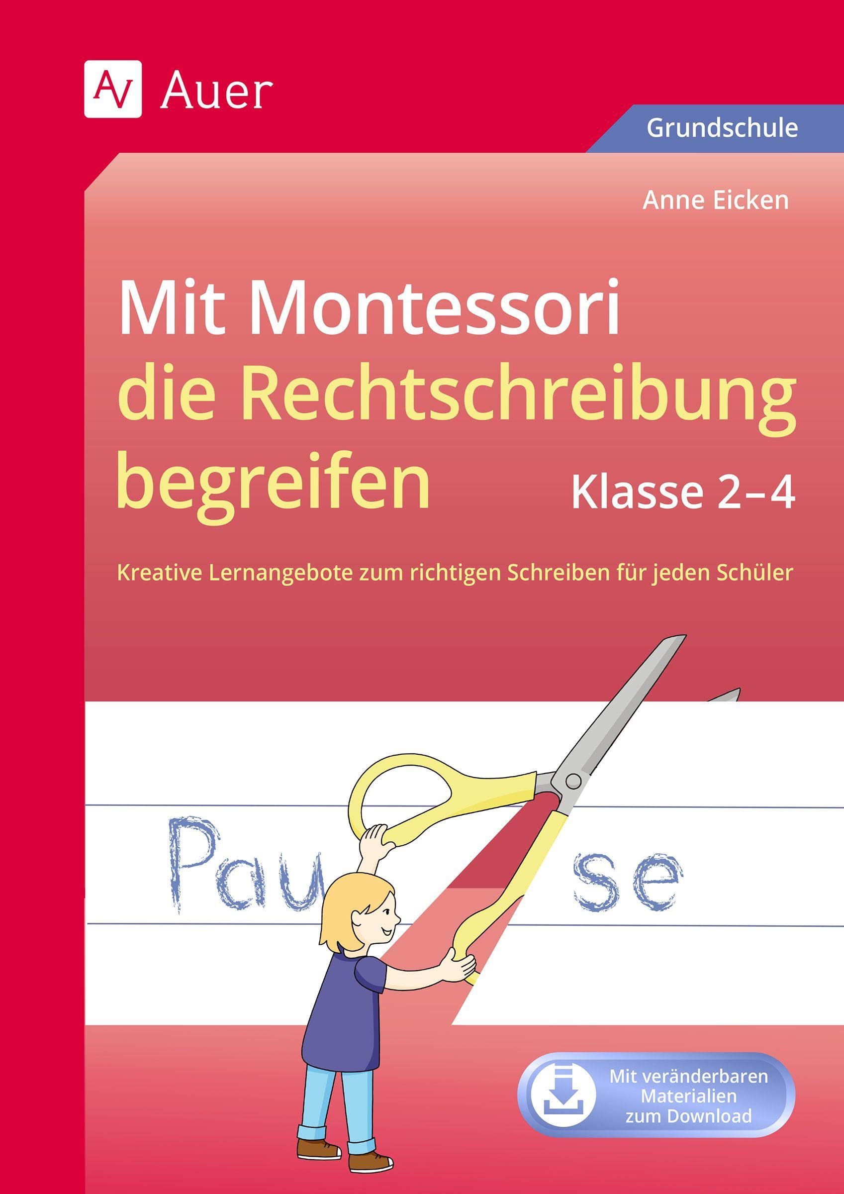 Mit Montessori die Rechtschreibung begreifen 2-4 Professional & Reference Books