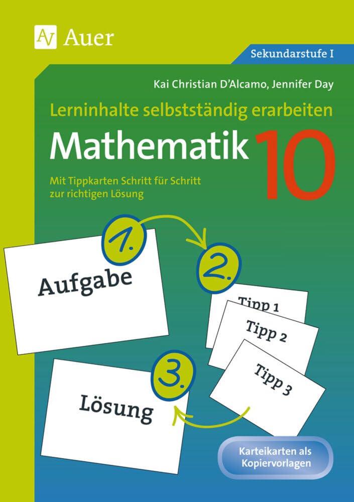 Lerninhalte selbstständig erarbeiten Mathematik 10 book