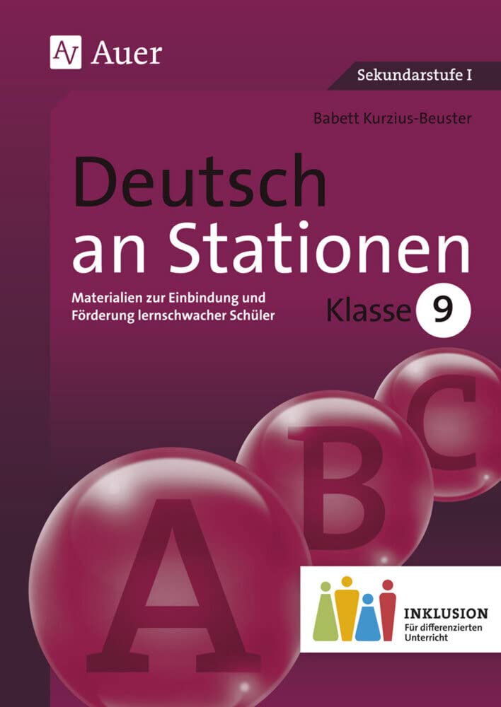 Deutsch an Stationen 9 Inklusion book