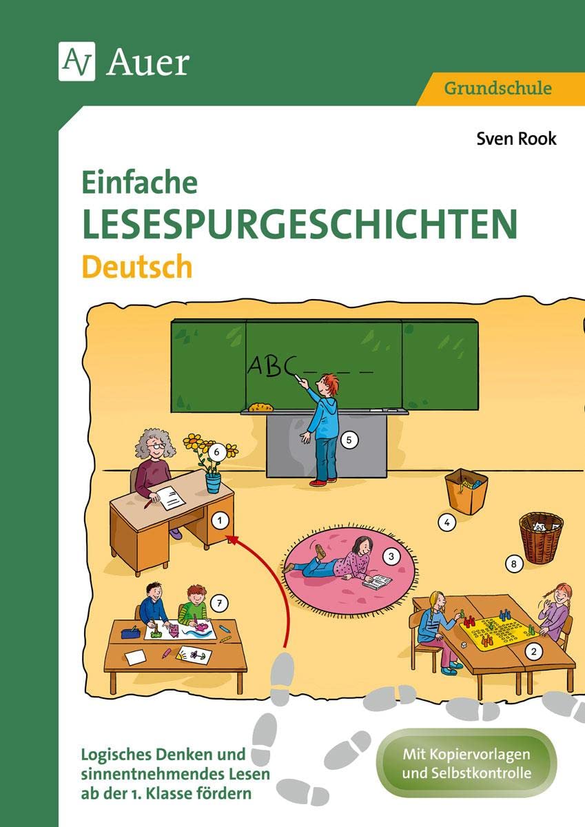Einfache Lesespurgeschichten Deutsch Professional & Reference Books