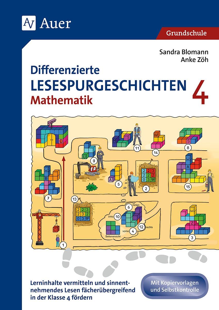 Differenzierte Lesespurgeschichten Mathematik 4 Professional & Reference Books