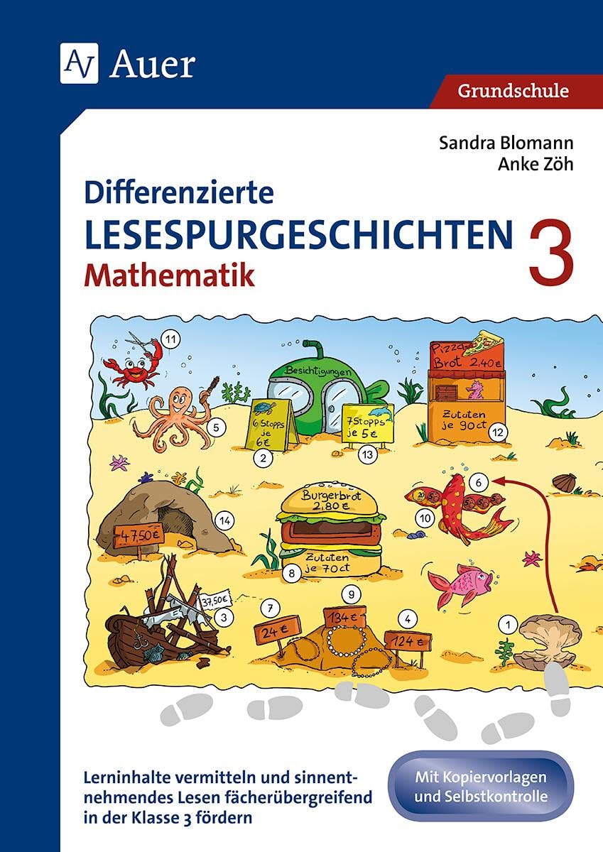 Differenzierte Lesespurgeschichten Mathematik 3 Professional & Reference Books