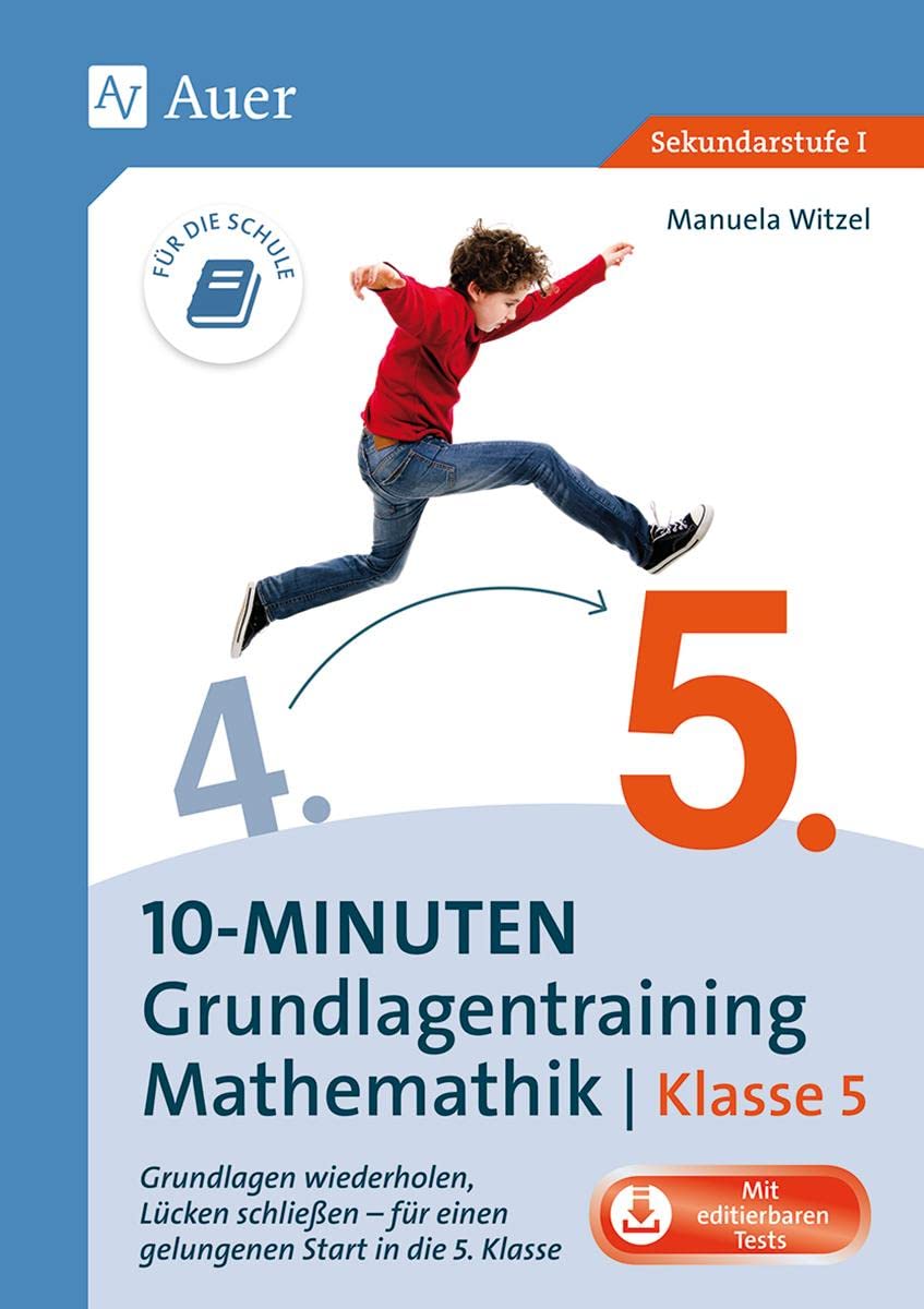 10-Minuten-Grundlagentraining Mathematik Klasse 5 Learning & Reference