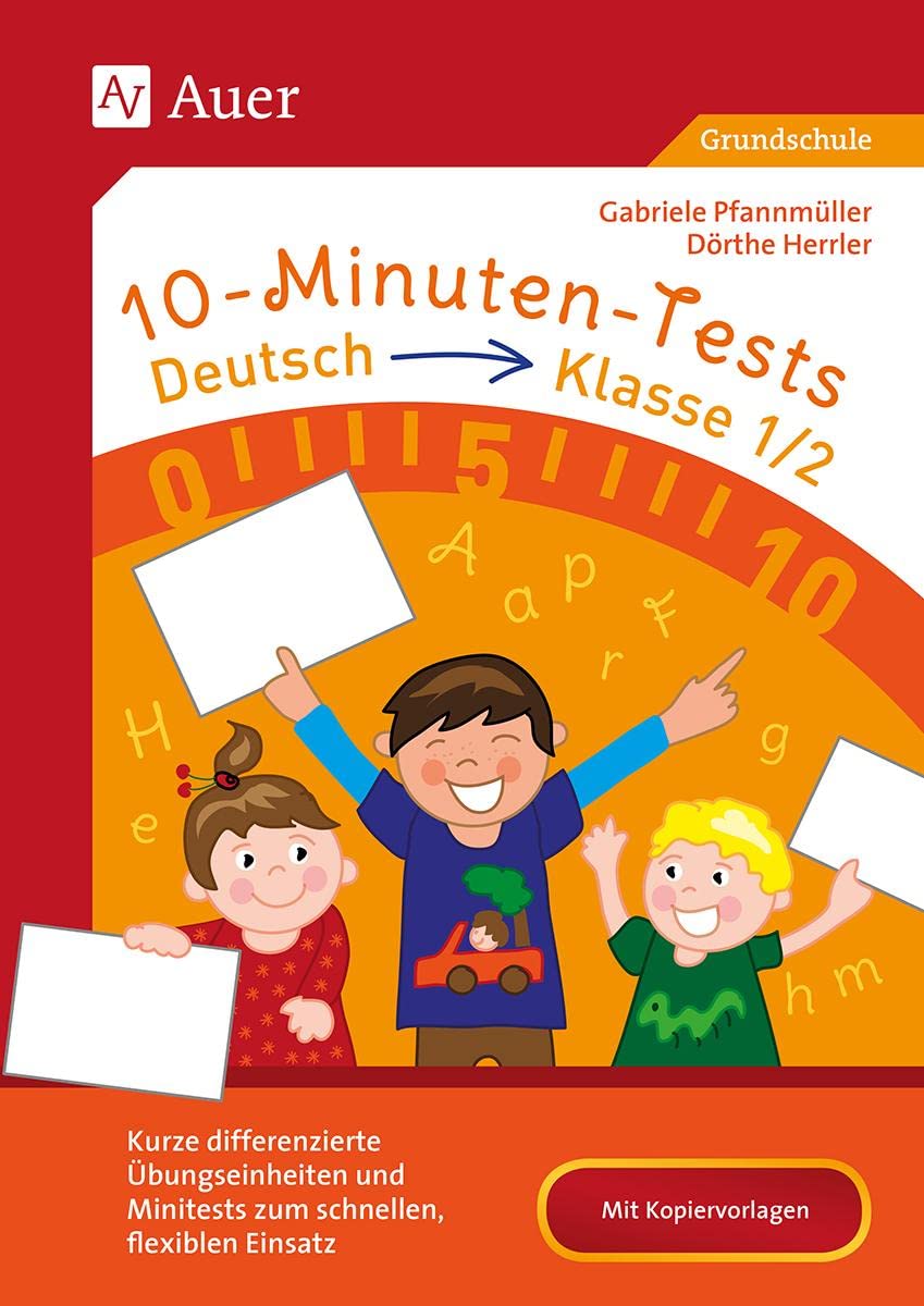 10-Minuten-Tests Deutsch - Klasse 1/2 Learning & Reference