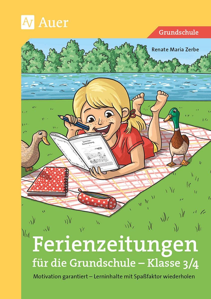 Ferienzeitungen für die Grundschule - Klasse 3/4 Learning & Reference