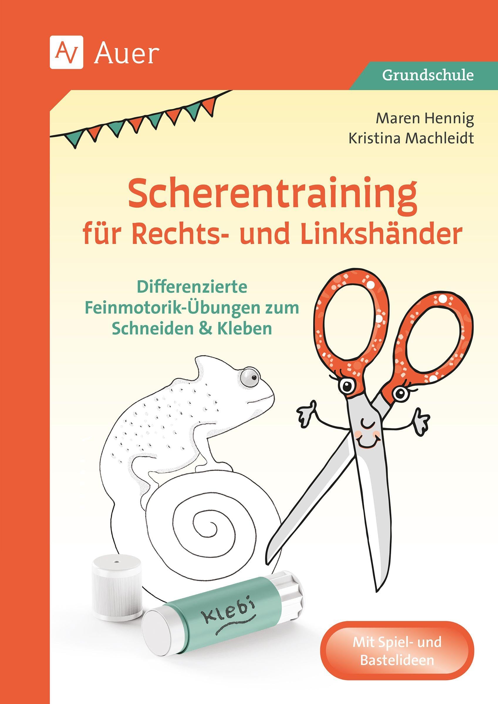 Scherentraining für Rechts- und Linkshänder Learning & Reference