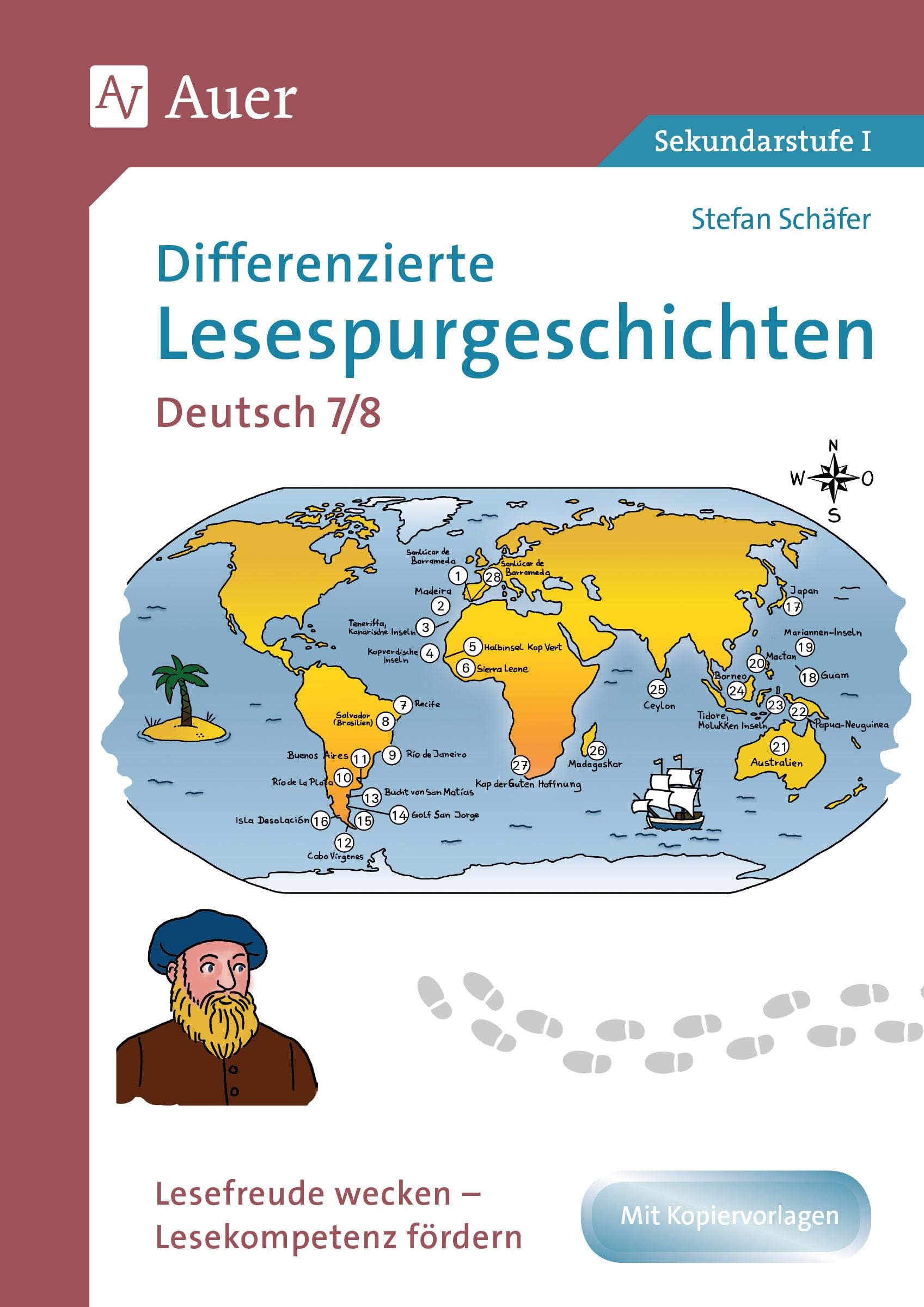 Differenzierte Lesespurgeschichten Deutsch 7-8: Lesefreude wecken - Lesekompetenz fördern (7. und 8. Klasse) Learning & Reference