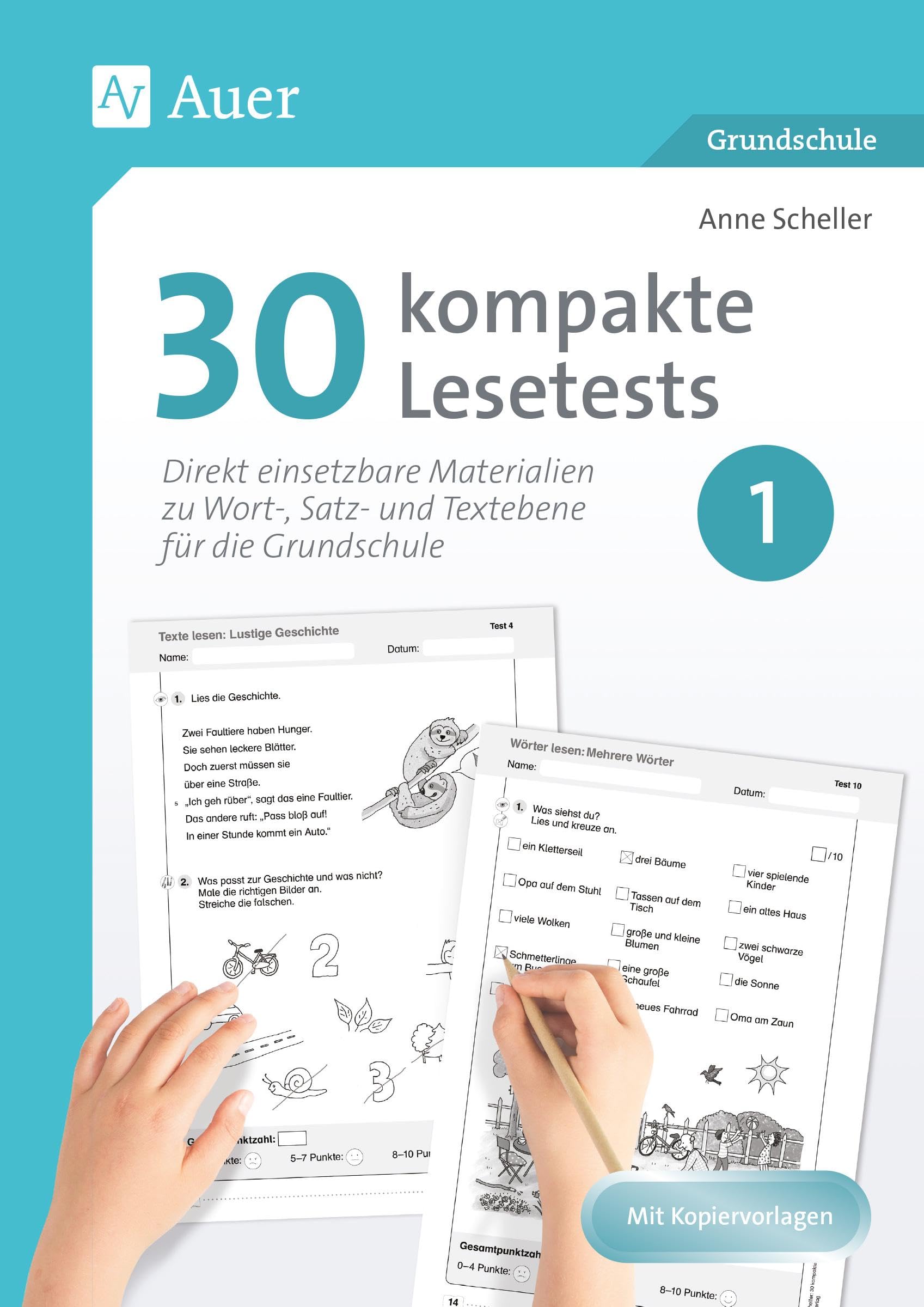 30 kompakte Lesetests für Klasse 1 Learning & Reference