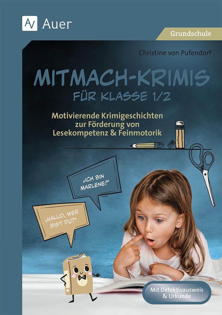 Mitmach-Krimis für Klasse 1/2 Learning & Reference