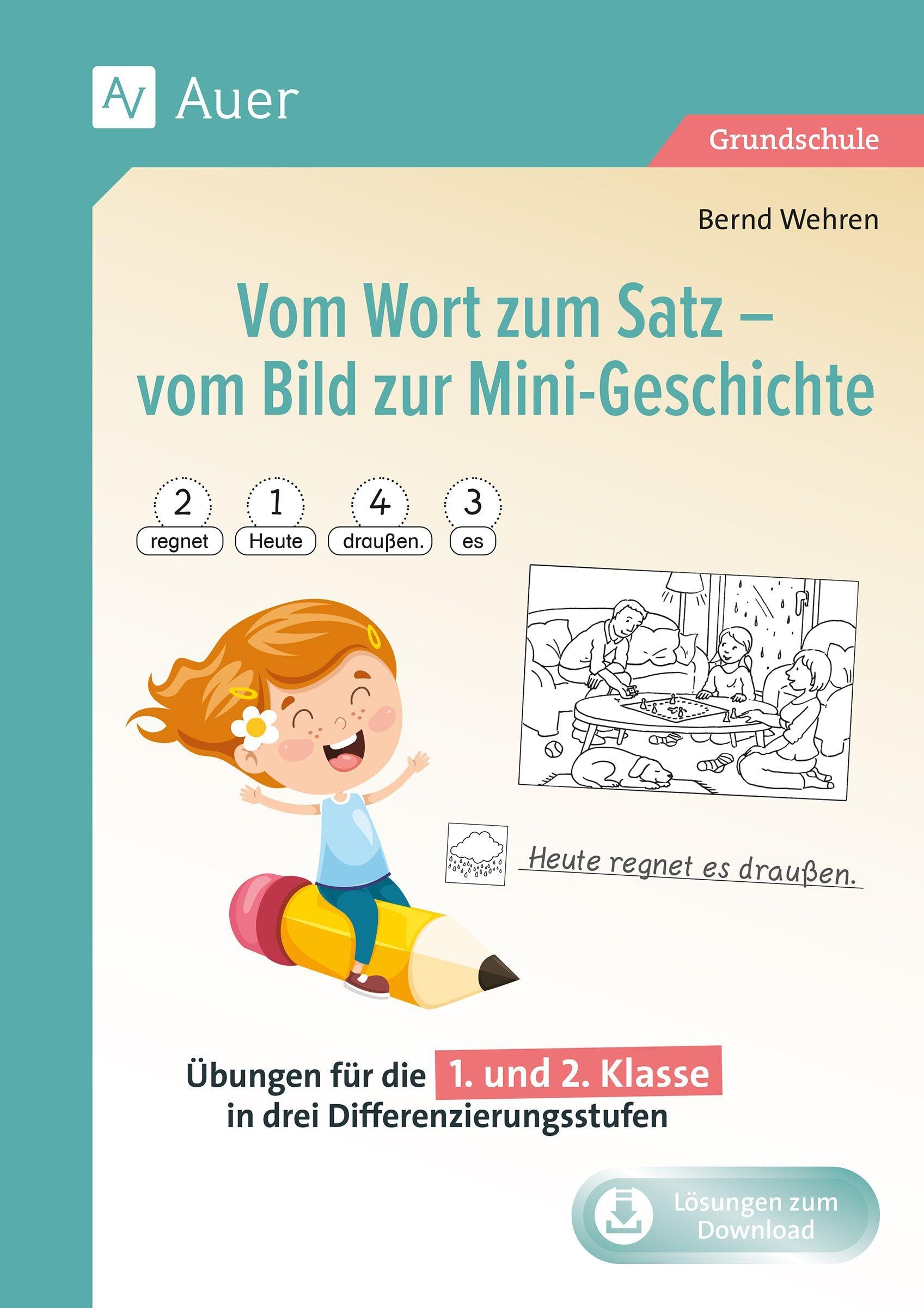 Vom Wort zum Satz - vom Bild zur Mini-Geschichte Professional & Reference Books