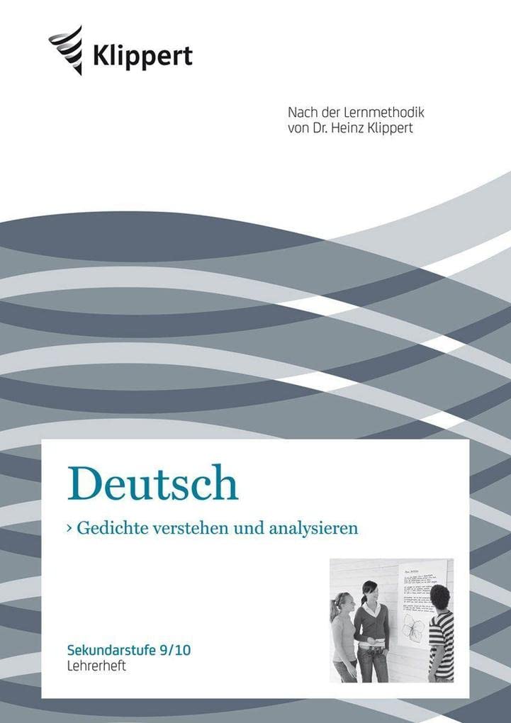 Gedichte verstehen und analysieren. Lehrerheft. (9 und 10. Klasse) Professional & Reference Books