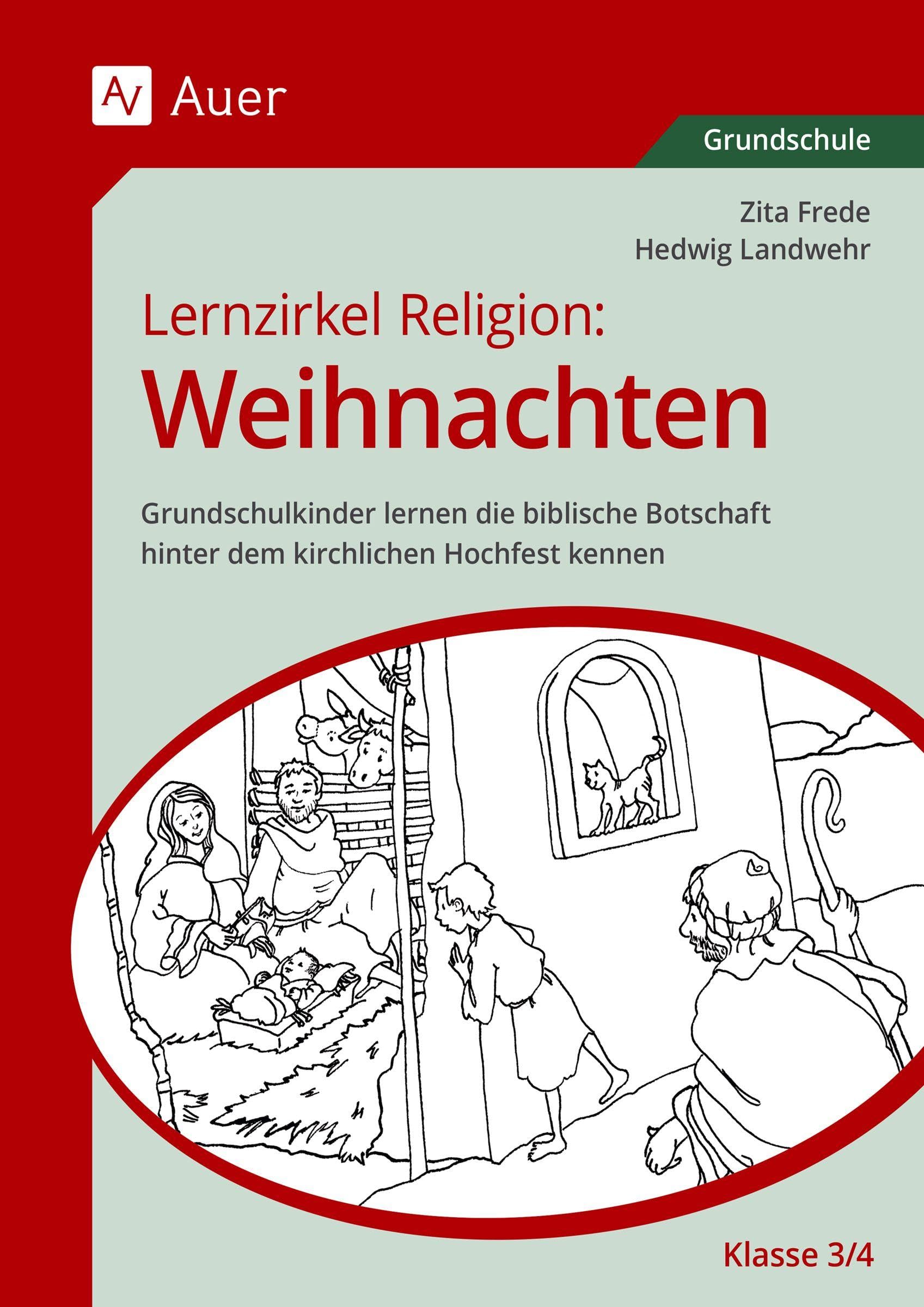 Lernzirkel Religion Weihnachten Klasse 3/4 Professional & Reference Books