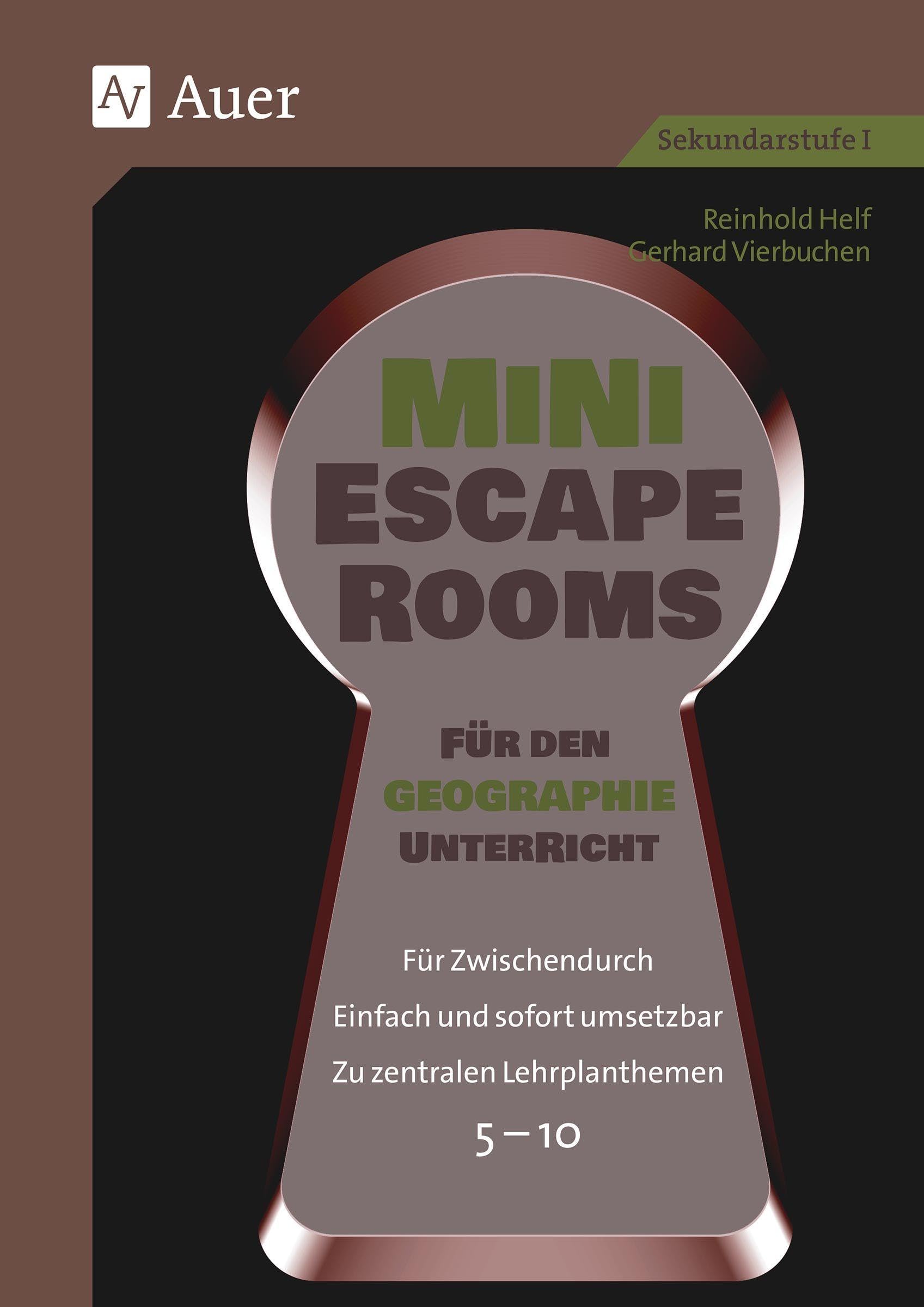 Mini-Escape Rooms für den Geographieunterricht Professional & Reference Books