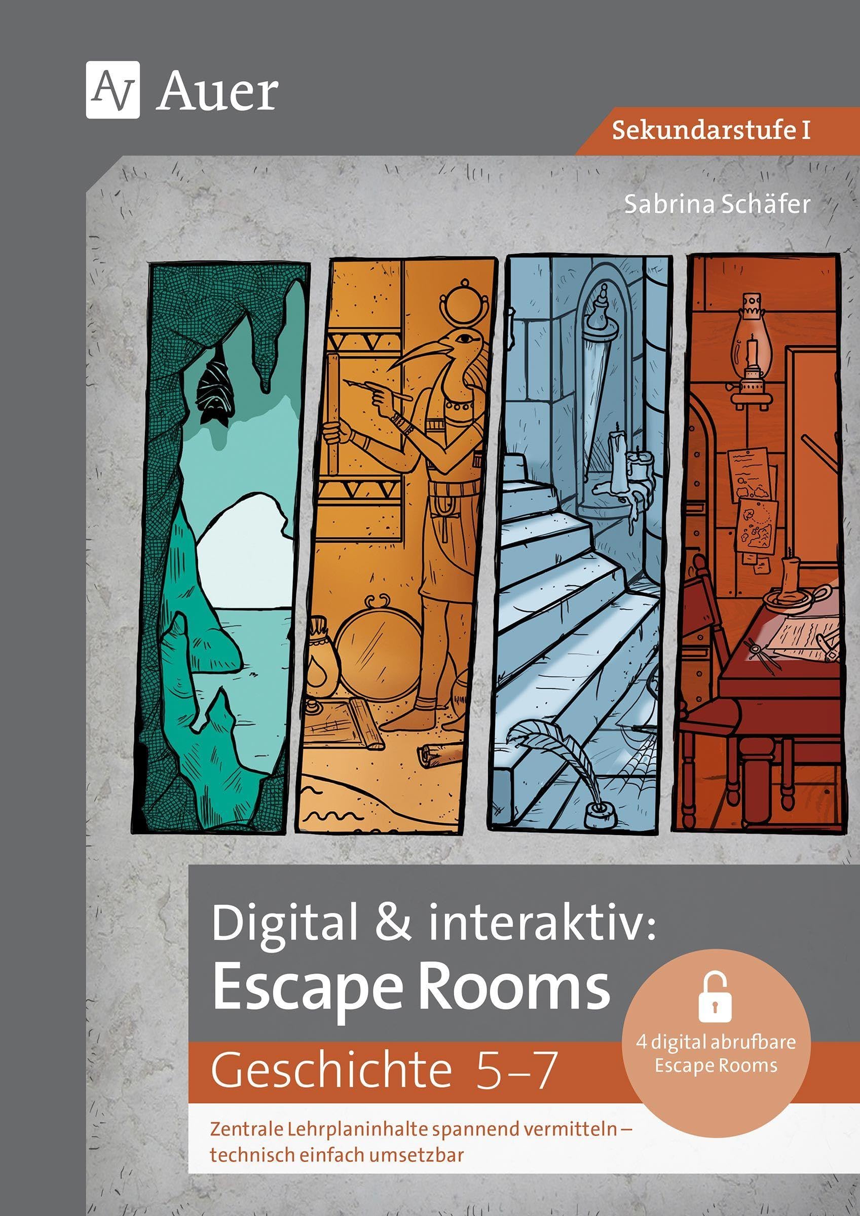 Digital & interaktiv: Escape Rooms Geschichte 5-7 Professional & Reference Books