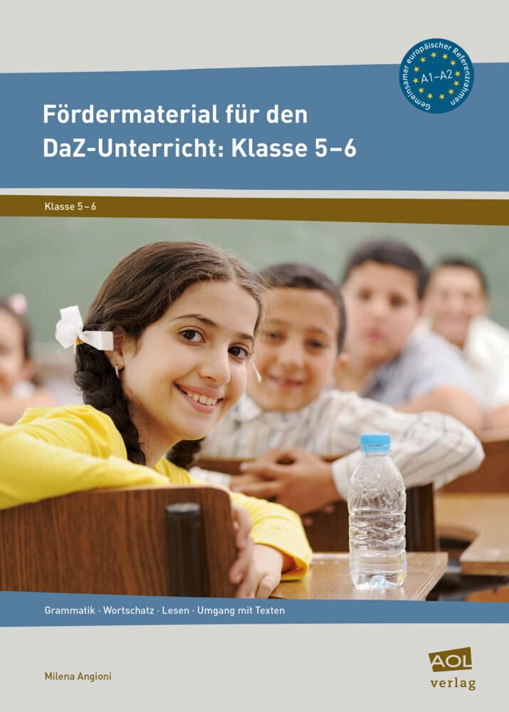 Fördermaterial für den DaZ-Unterricht: Klasse 5-6: Grammatik - Wortschatz - Lesen - Umgang mit Texten book