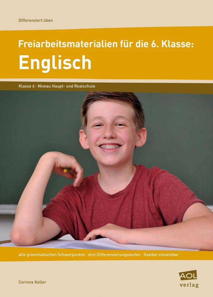 Freiarbeitsmaterialien für die 6. Klasse: Englisch Foreign Languages ​​& Dictionaries