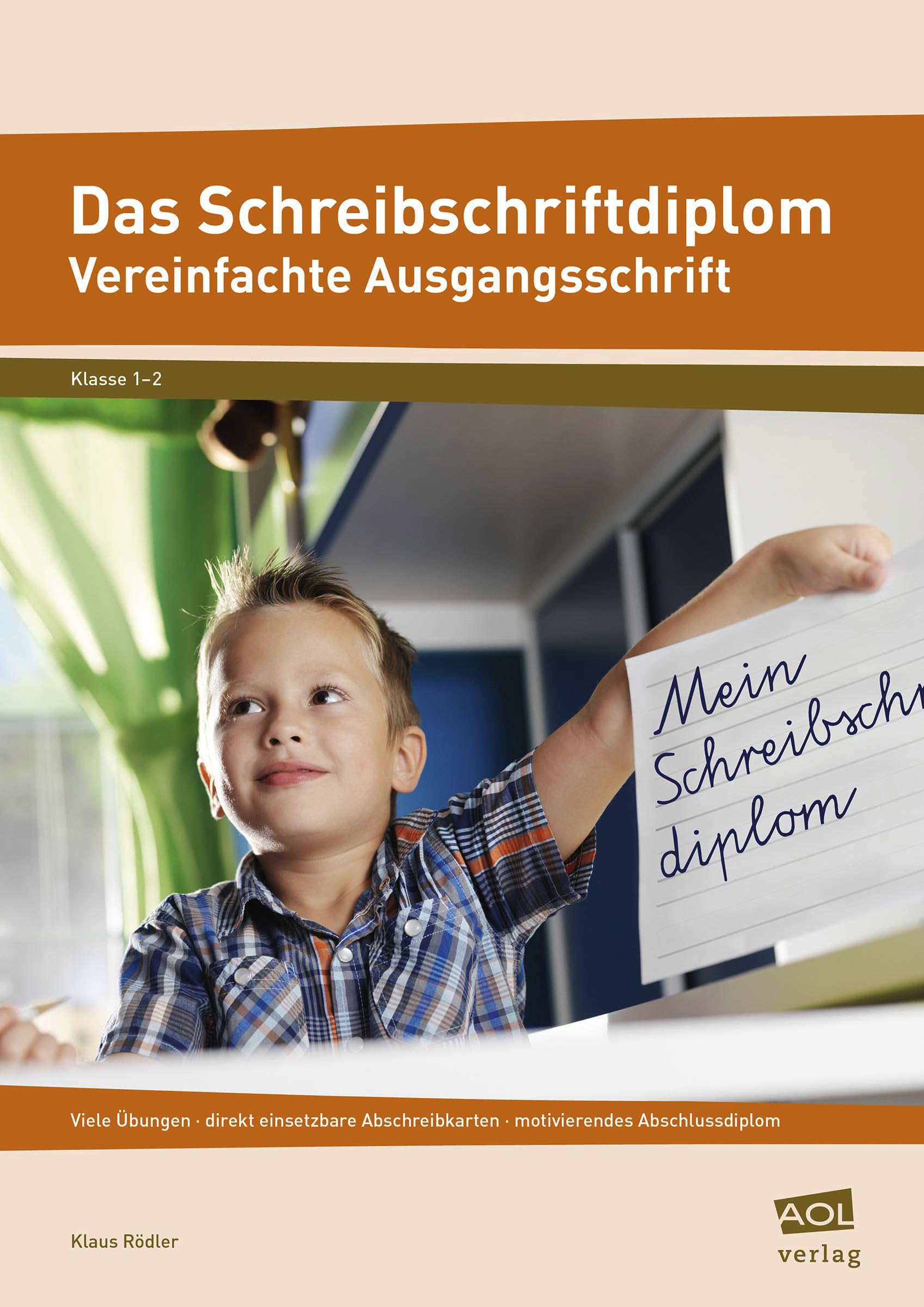 Das Schreibschriftdiplom (VA) General education