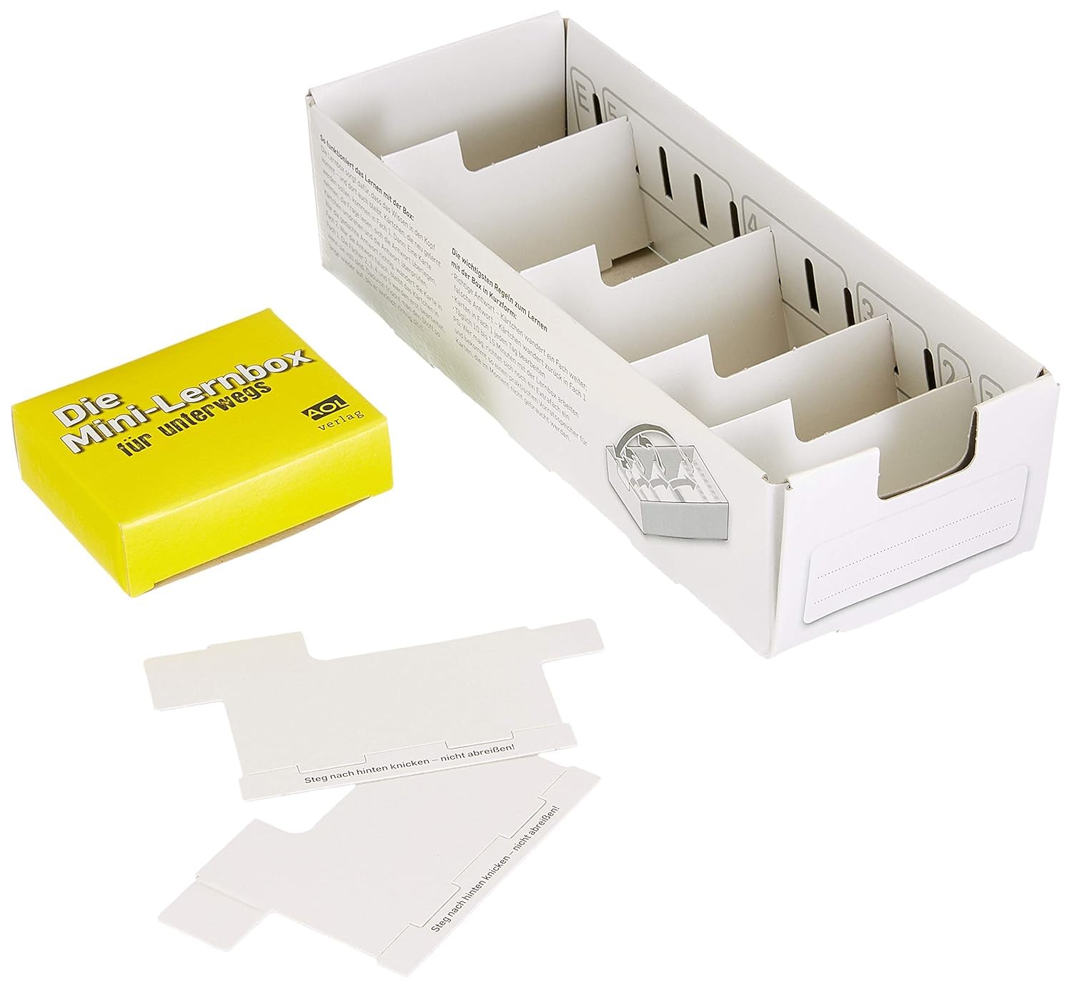 Lernbox (DIN A8) zum Selbergestalten: Lernbox zum Selbstbefüllen, fertig montiert (Alle Klassenstufen) book