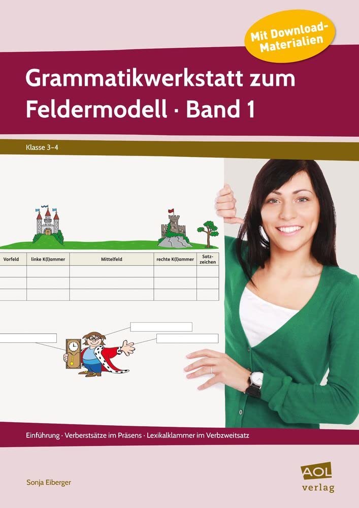 Grammatikwerkstatt zum Feldermodell (GS) - Band 1.Bd.1: Einführung - Verberstsätze im Präsens - Lexikalkla mmer im Verbzweitsatz (3. und 4. Klasse). Mit Online-Zugang Learning & Reference
