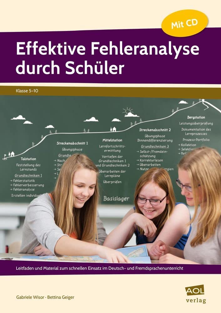 Effektive Fehleranalyse durch Schüler: Leitfaden und Material zum schnellen Einsatz im Deutsch- und Fremdsprachenunterricht (5. bis 10. Klasse) Learning & Reference