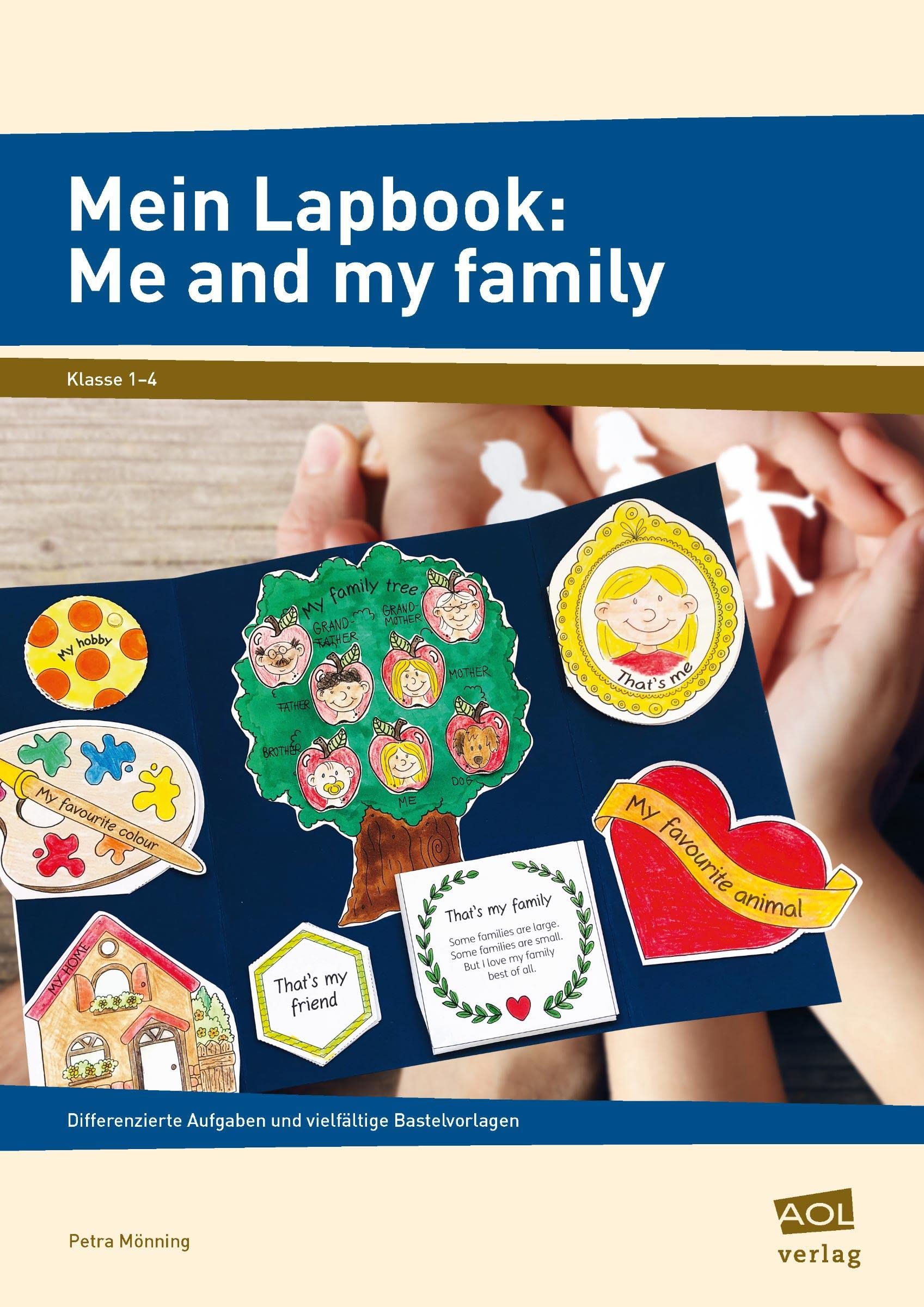Mein Lapbook: Me and my family Foreign Languages ​​& Dictionaries