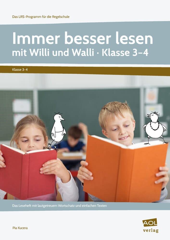 Immer besser lesen mit Willi und Walli - Kl. 3-4 Learning & Reference