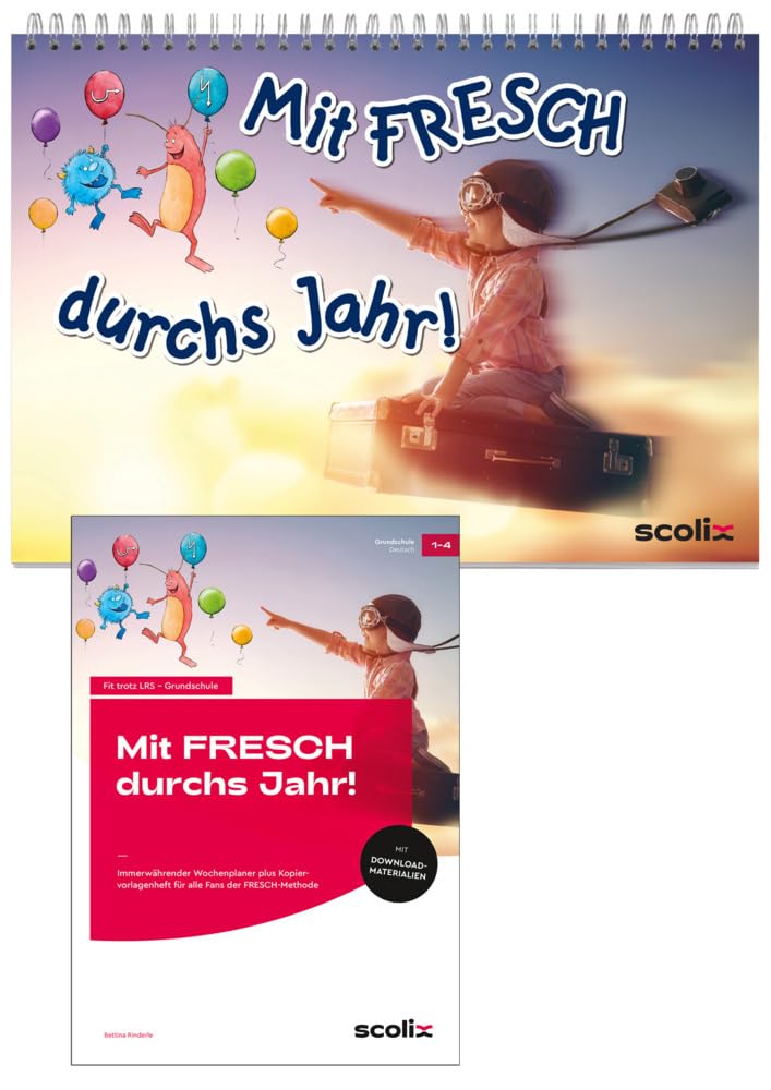 Mit FRESCH durchs Jahr!: Immerwährender Wochenplaner plus Kopiervorlagen heft für alle Fans der FRESCH-Methode (1. bis 4. Klasse) Learning & Reference