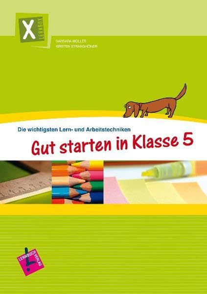 Lernbox Gut starten in Klasse 5: Die wichtigsten Lern- und Arbeitstechniken. Arbeitsheft Study Guides