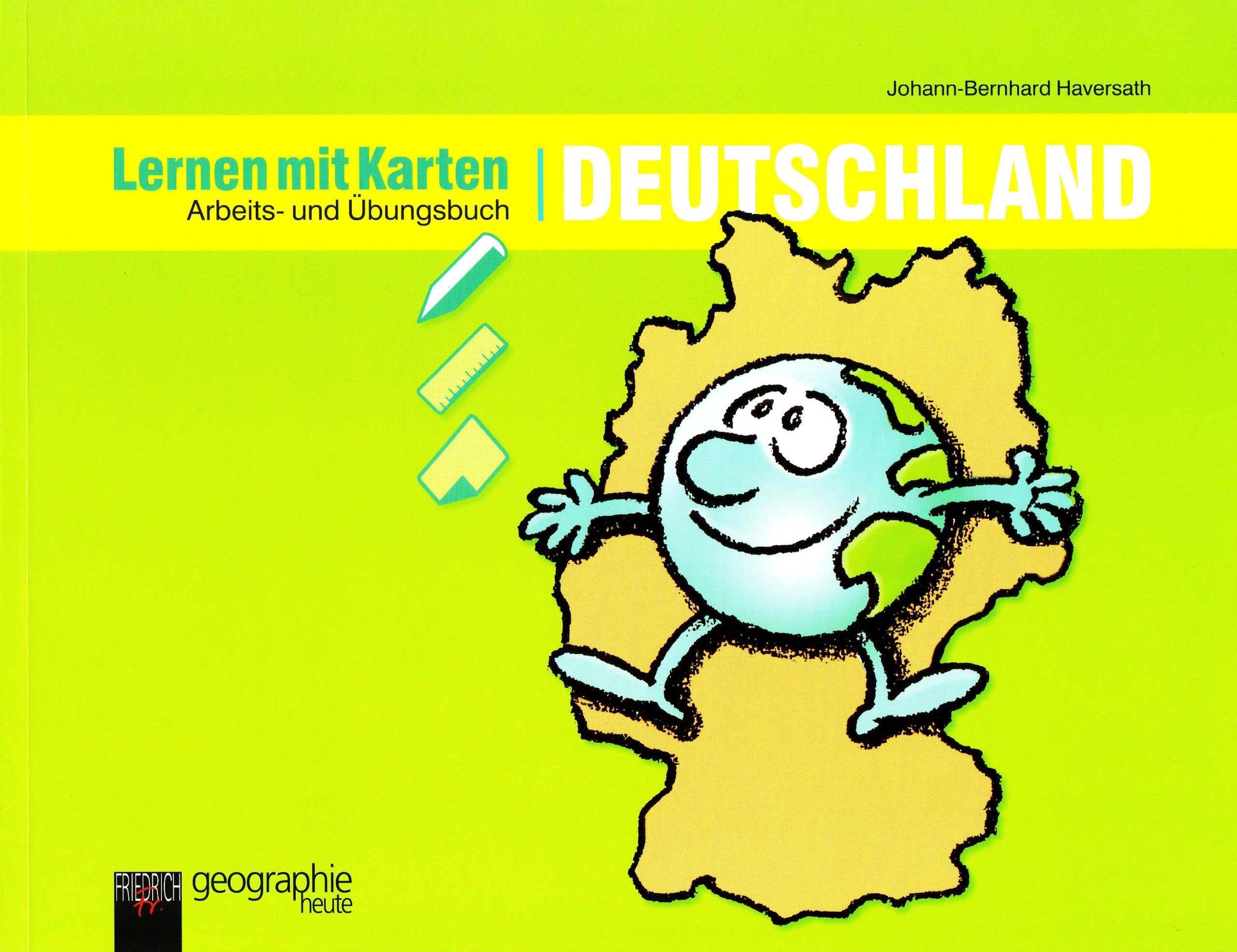 Lernen mit Karten: Deutschland. Arbeits- und Übungsbuch Learning & Reference