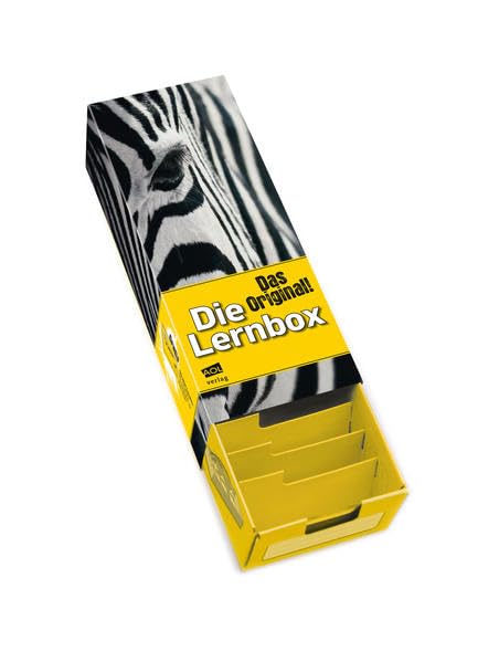 Die Lernbox (DIN A8) - Design: Zebra: Lernboxen zum Selbstbefüllen, 35er-Paket, einfach aufzubauen (Alle Klassenstufen) Learning & Reference